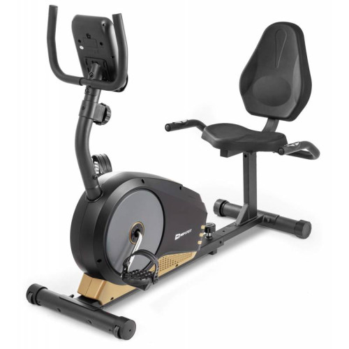 Велотренажер  Hop-Sport HS-040L Root Black/Gold 2020 - фото №11